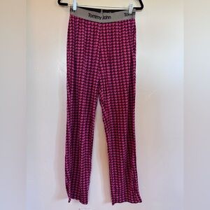 💗💗💗Tommy John Heart Print Lounge Pants Pajama Bottoms Medium 💗💗💗